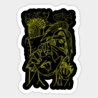 Deidara akatsuki Sticker